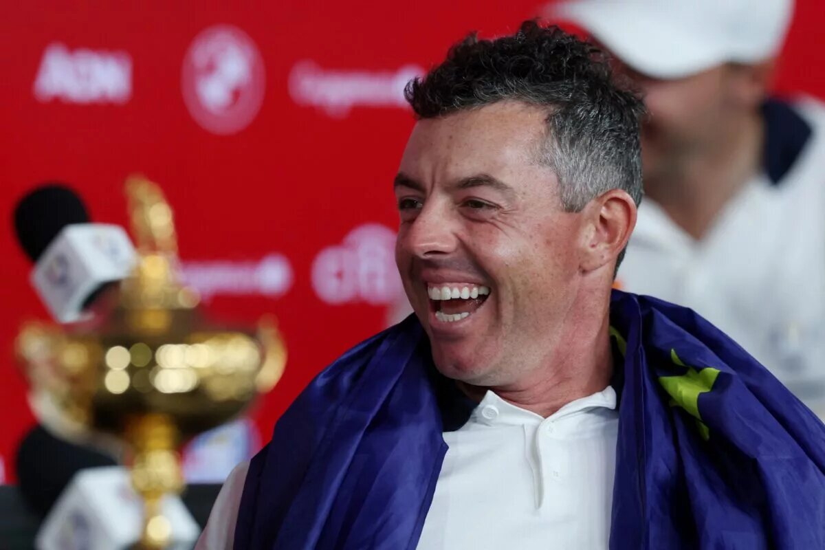Rory McIlroy Final day of 2025 Ryder Cup