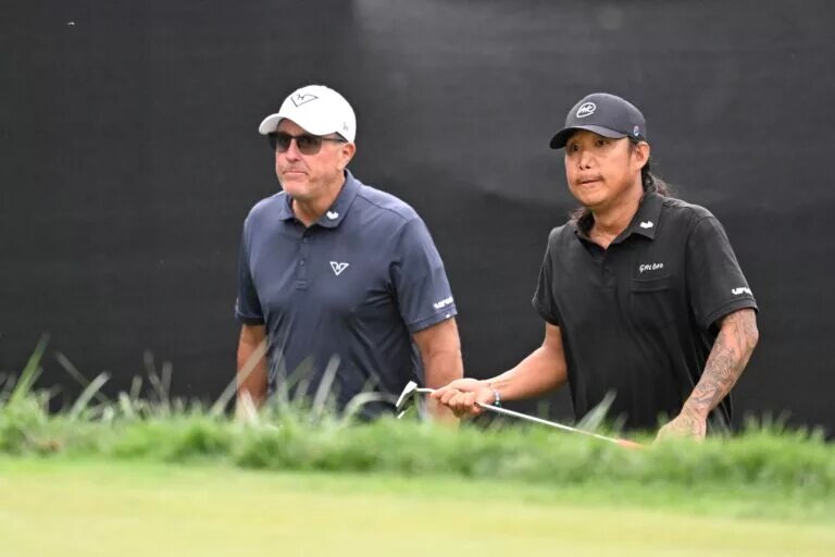 Anthony Kim at 2024 LIV Golf Greenbrier