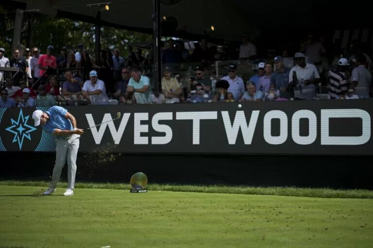 Lee Westwood at 2025 LIV Golf Michigan
