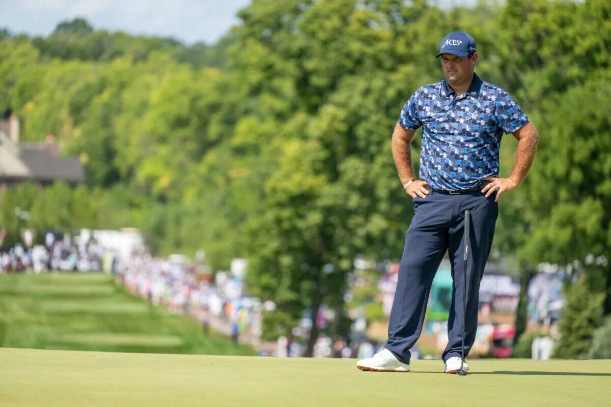 Patrick Reed at 2025 LIV Golf Indianapolis event