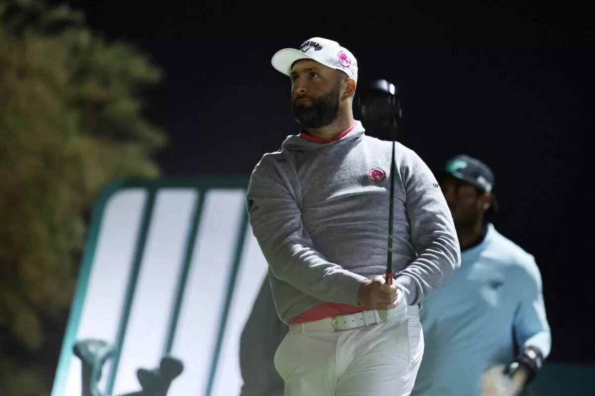 Jon Rahm at 2026 LIV Golf Riyadh event.