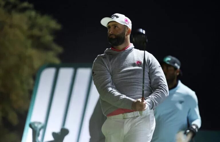 Jon Rahm at 2026 LIV Golf Riyadh event.