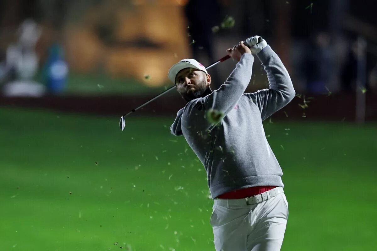 Jon Rahm at 2026 LIV Golf Riyadh event