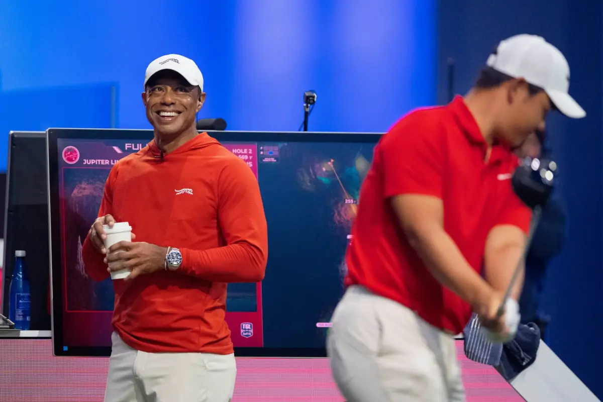 Tiger Woods At TGL Finals 2026