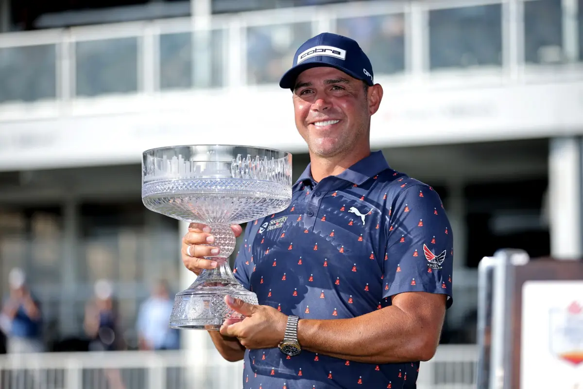 Gary Woodland at the 2025 Texas Children's Houston Open.