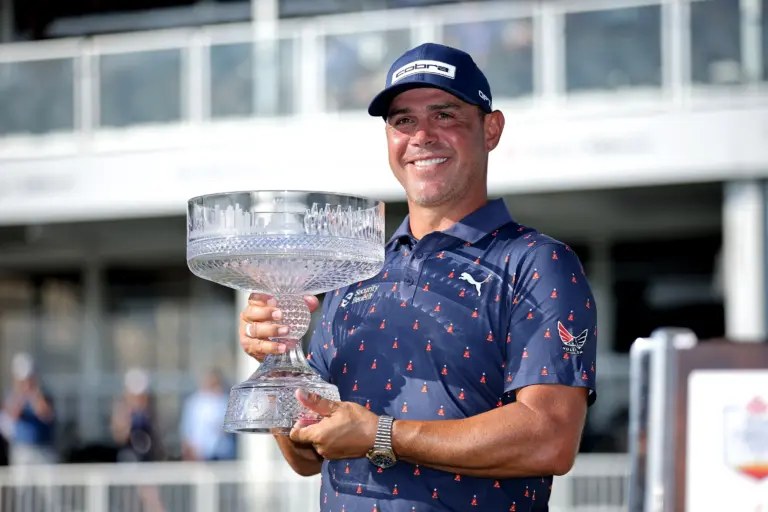 Gary Woodland at the 2025 Texas Children's Houston Open.