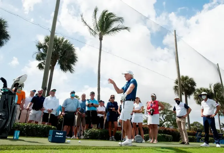 Greg Norman at The Breakers in Palm Beach 2021