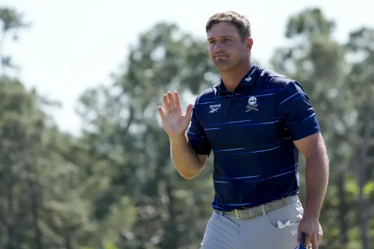 Bryson DeChambeau at the 2026 Masters Tournament