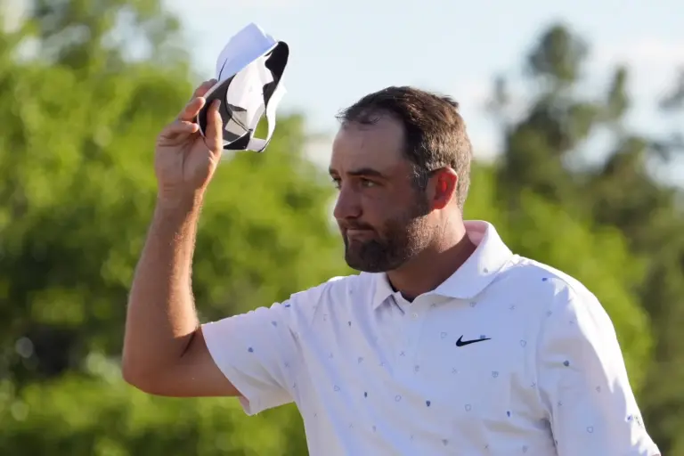 Scottie Scheffler at the 2026 Masters