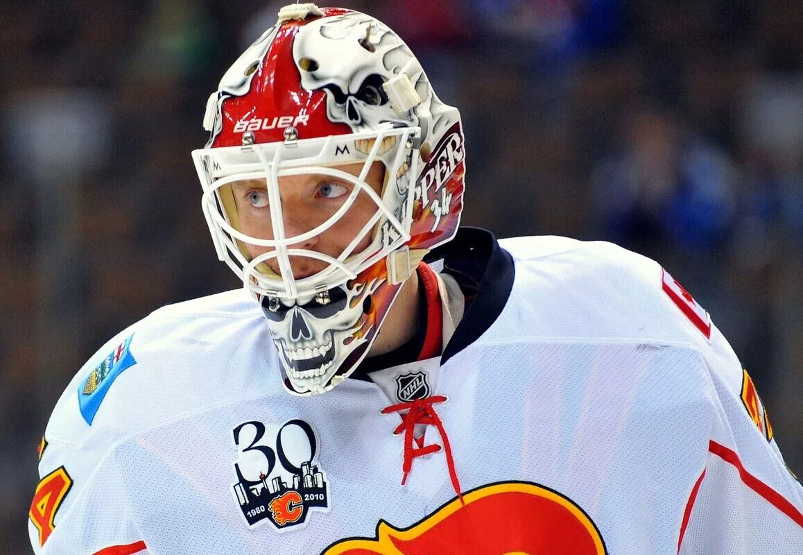 Miikka Kirprusoff was acquired by the Calgary Flames on November 16, 2003