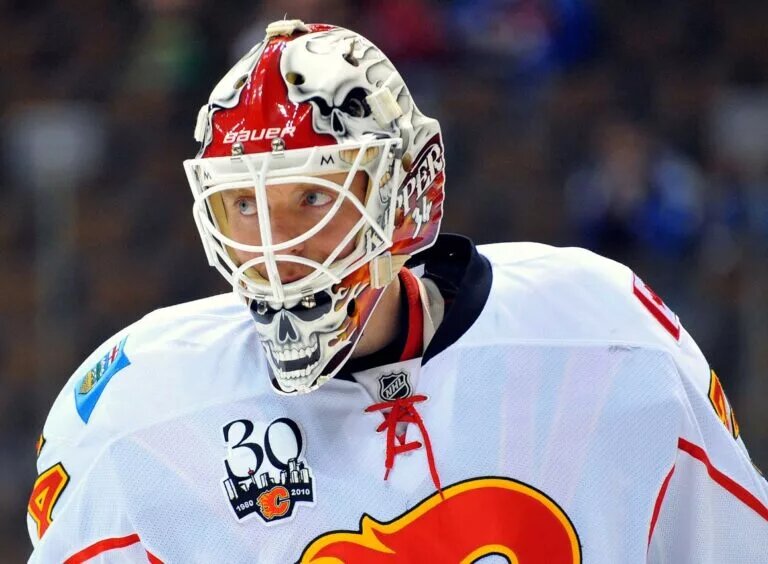 Miikka Kirprusoff was acquired by the Calgary Flames on November 16, 2003