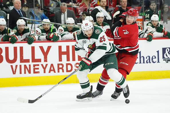 Carolina Hurricanes vs Minnesota Wild