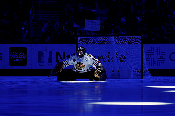 Marc-Andre Fleury Reporting to Chicago Blackhawks - LWOH