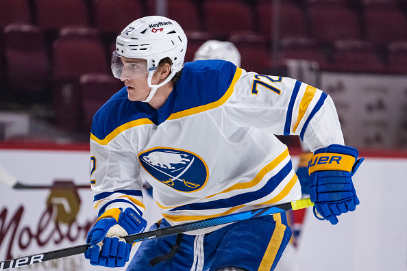 Tage Thompson goal Buffalo Sabres New York Islanders 