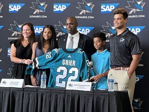Mike Grier Hired