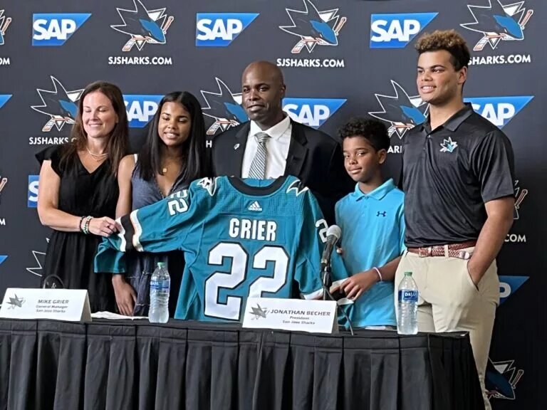 Mike Grier Hired