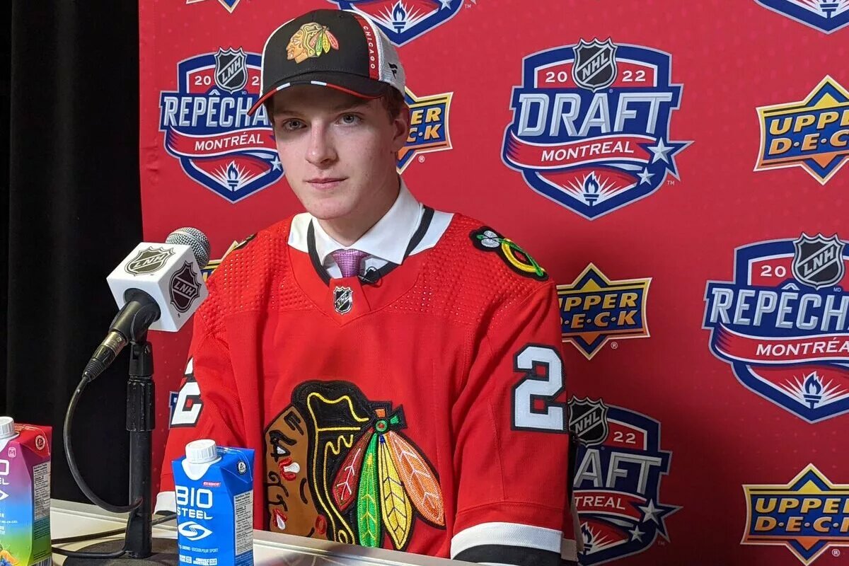 Chicago Blackhawks Draft Kevin Korchinski