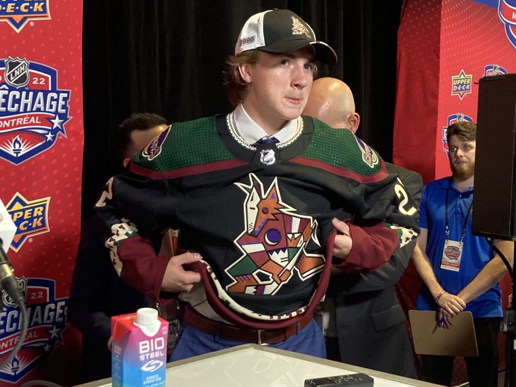 2022 NHL Draft: Coyotes add European talent, more size in second day