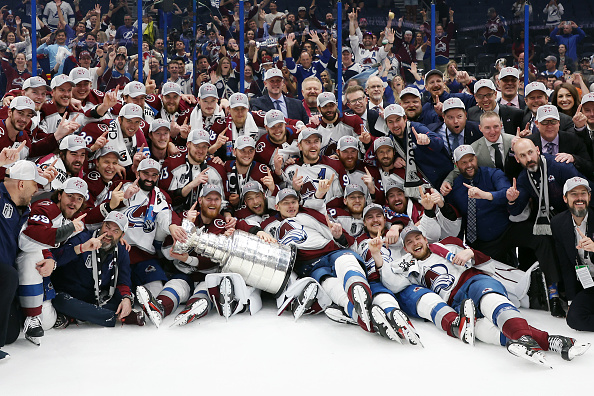 2021-22 Stanley Cup Champions Colorado Avalanche Jersey Team