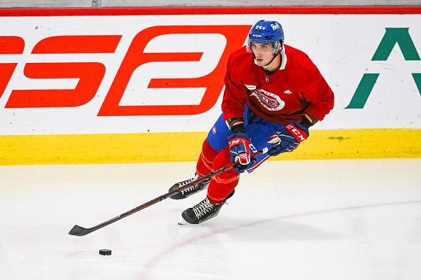 Montreal Canadiens Logan Mailloux