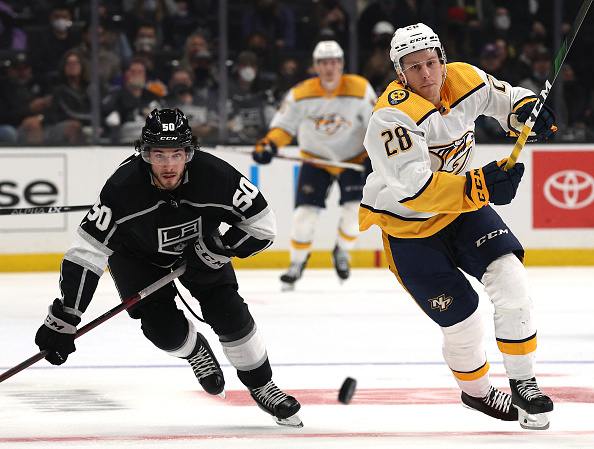 Nashville Predators and Las Angeles Kings