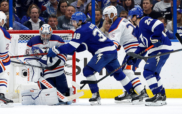 Jack Campbell #36 - 2022-23 Edmonton Oilers vs New Jersey Devils