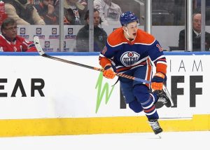 EDMONTON, CANADA - DECEMBER 3: Jesse Puljujarvi #13 of the Edmonton Oilers skates in the third period against the Montreal Canadiens on December 3, 2022 at Rogers Place in Edmonton, Alberta, Canada. (Photo by Lawrence Scott/Getty Images)