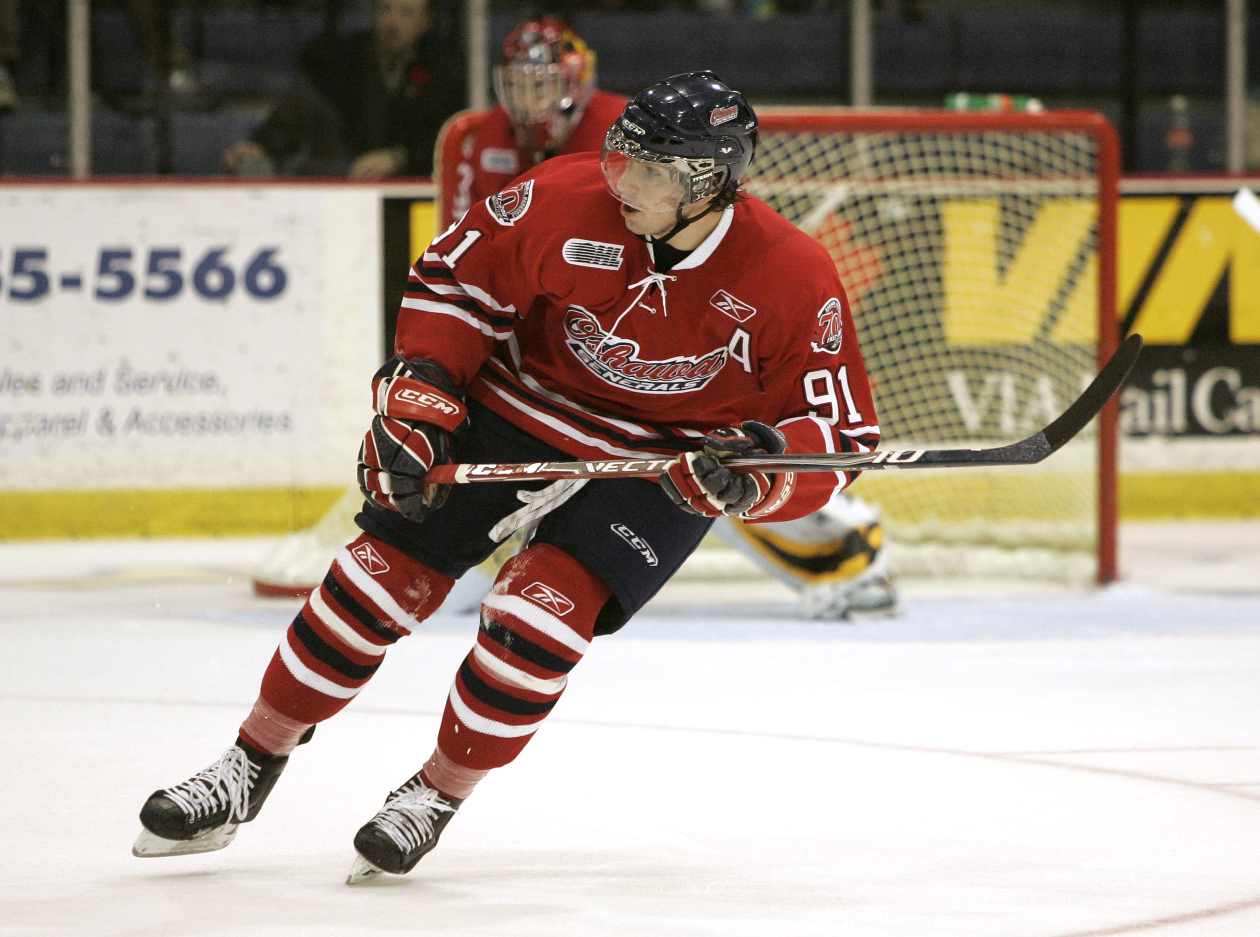 Carter Bickle Showing Flashes For Oshawa Generals
