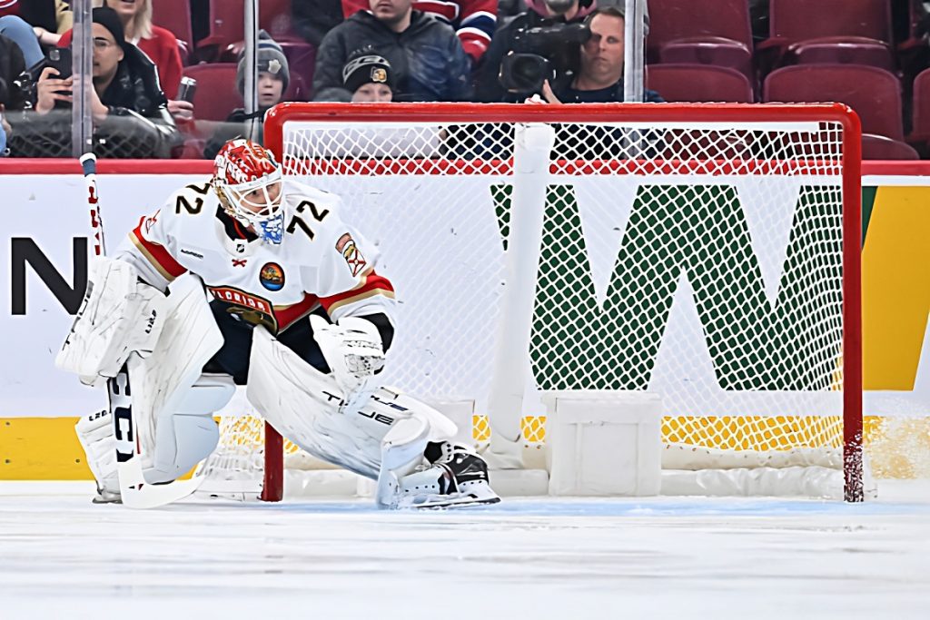 Florida Panthers' Sergei Bobrovsky leaves game vs Montreal