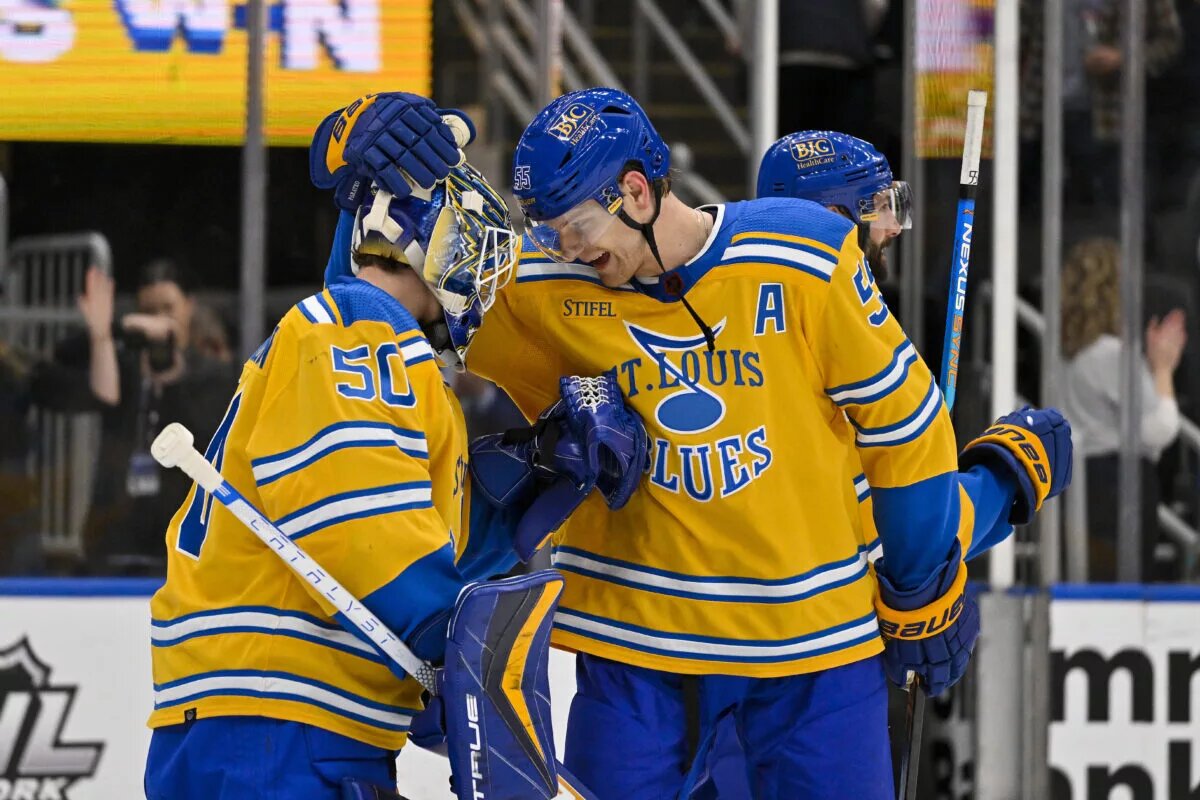 Colton Parayko trade; 2023-24 St Louis Blues