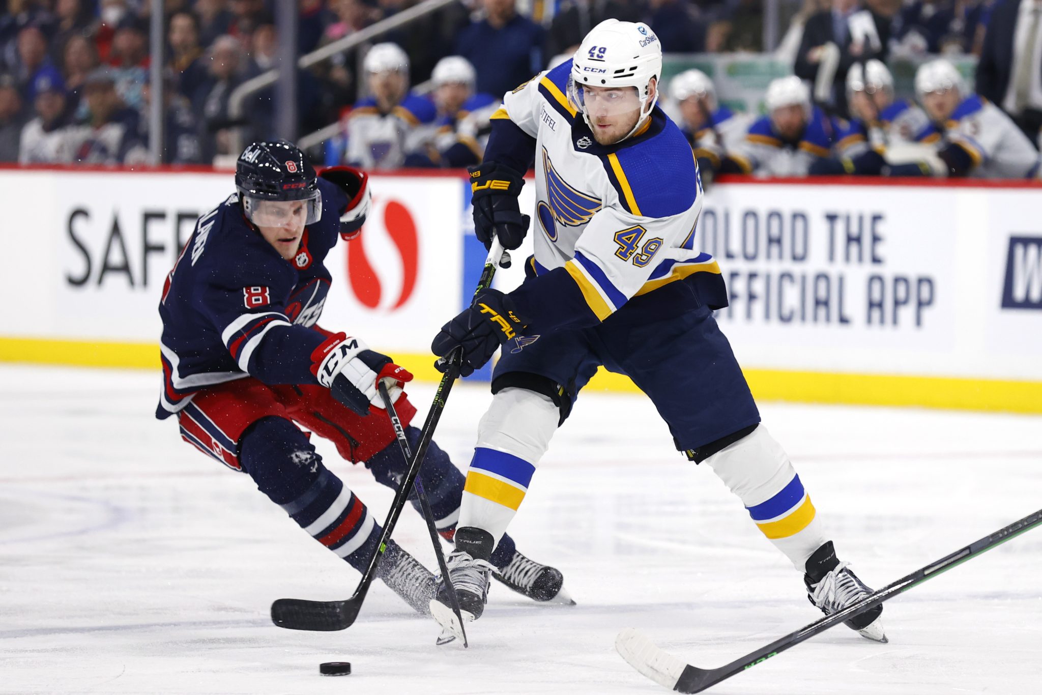The St Louis Blues Trade Veteran Forward for Young Prospect
