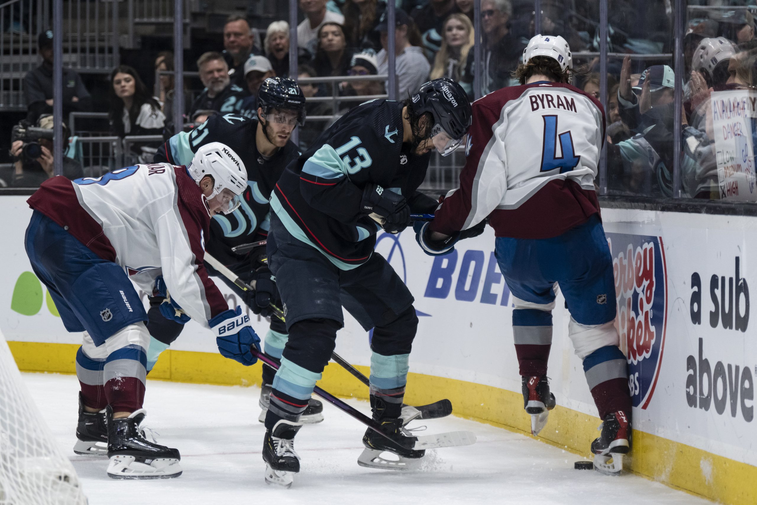 Colorado Avalanche Gabriel Landeskog hearing Department of Player