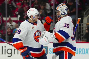 Ilya Sorokin contract; New York Islanders sweaters