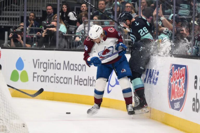 Bowen Byram contract; NHL Predictions