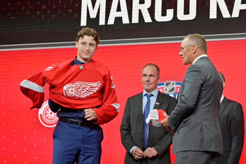 Steve Yzerman excited about Red Wings prospects Simon Edvinsson