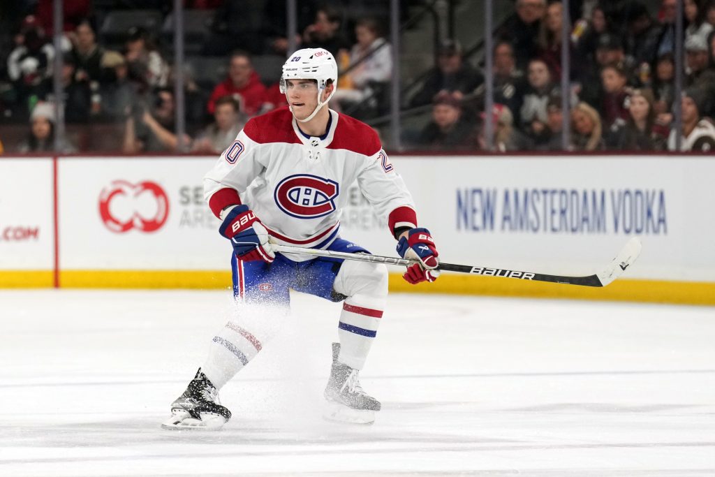 14 year old Juraj Slafkovsky at the Canadiens Hockey School