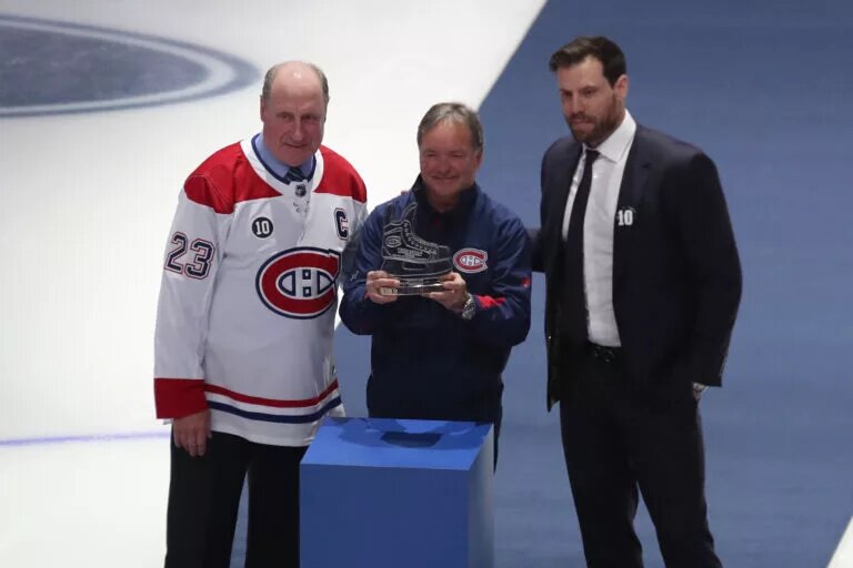 sweater number 23; 2024 Hockey Hall of Fame