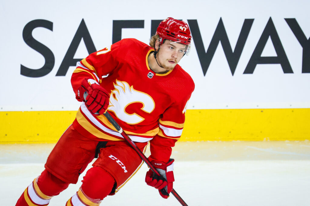 Matt Coronato making case to crack Flames' top six with 'NHL shot'