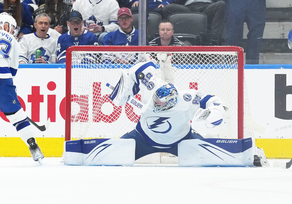 Lightning Goaltender Out 8-10 Weeks Due to Injury