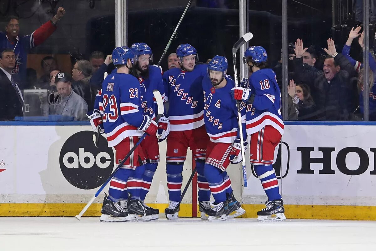 rangers forward lines