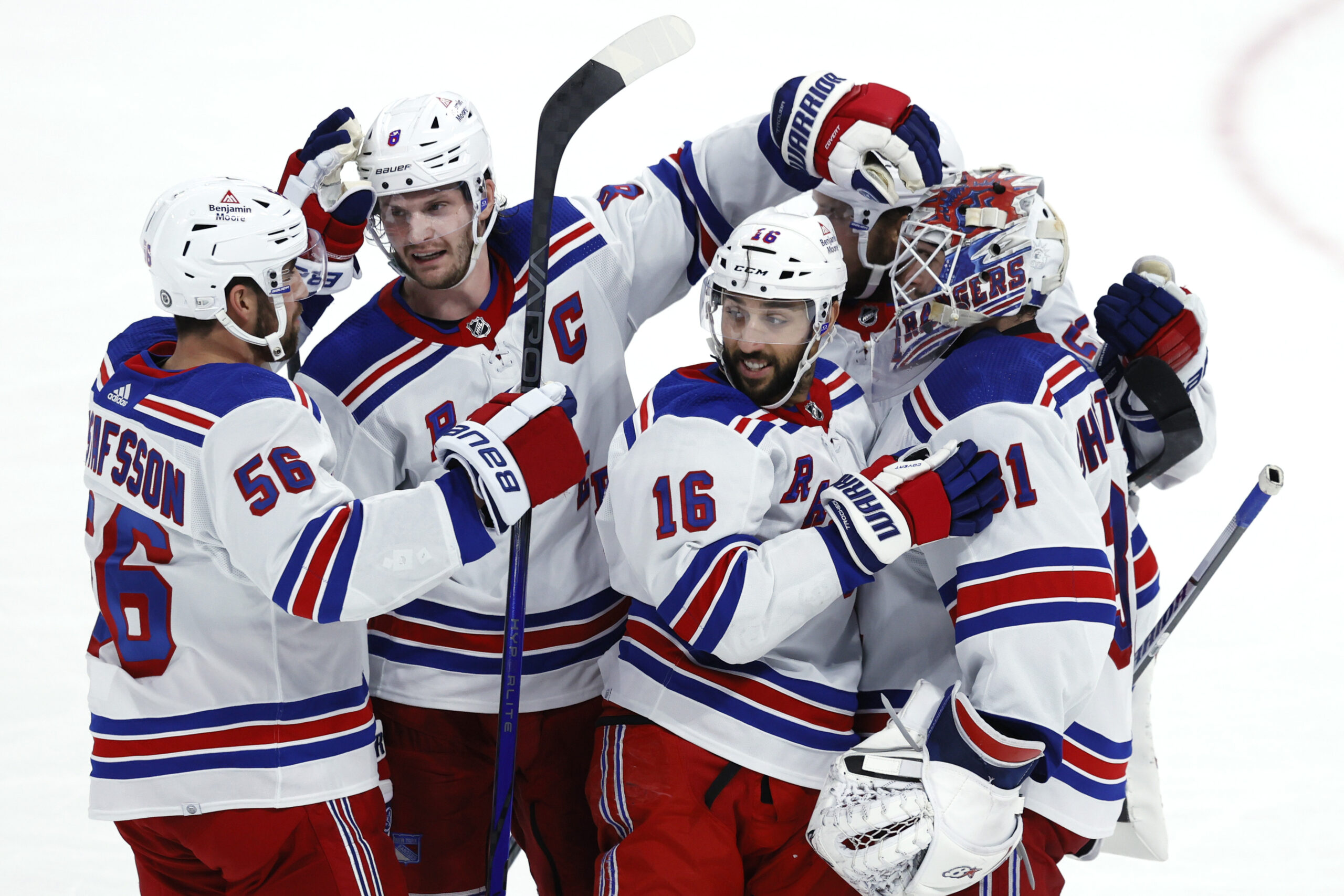 Rangers Complete Historic Road Trip In First Five-Game Sweep