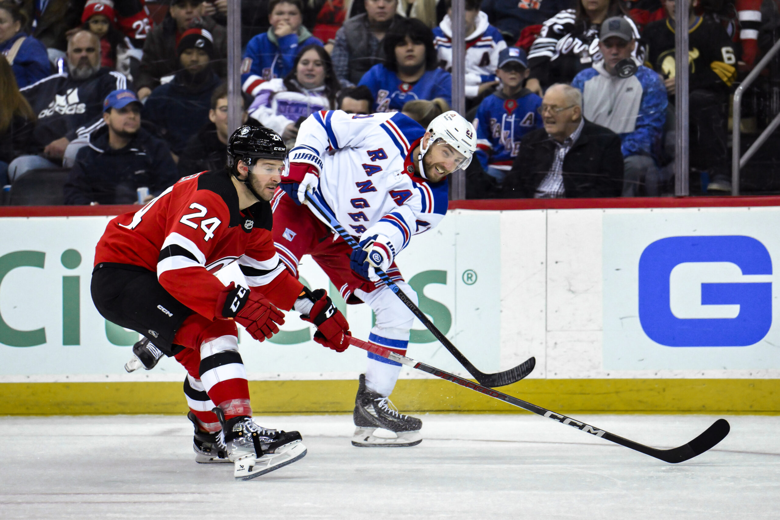 Devils stock up stock down; Barlcay Goodrow waived