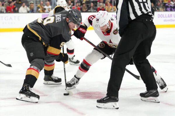 NHL Predictions Sunday Senators Edition Vegas Golden Knights at Ottawa