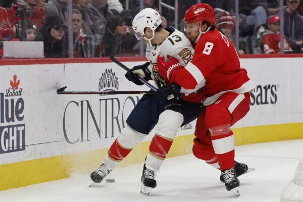 NHL Predictions: Detroit Red Wings vs Florida Panthers, April 15th
