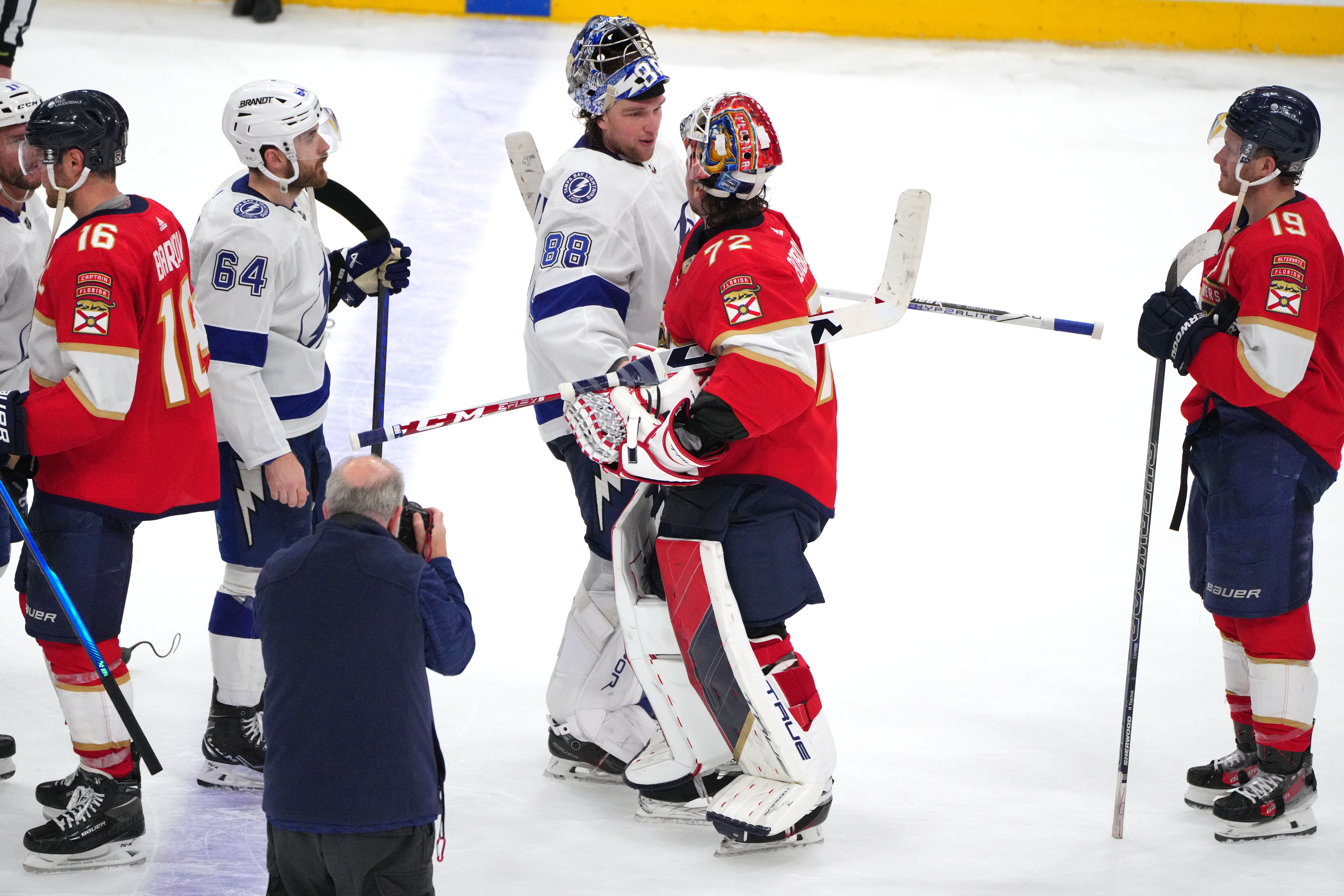 The Florida Panthers and Tampa Bay Lightning Final-Series First Round Playoff Review