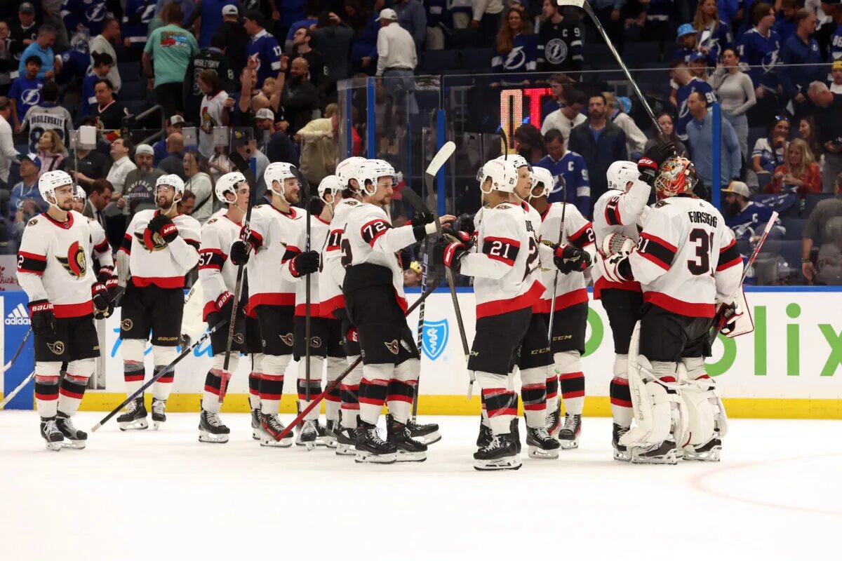 Ottawa senators final stretch sees them win