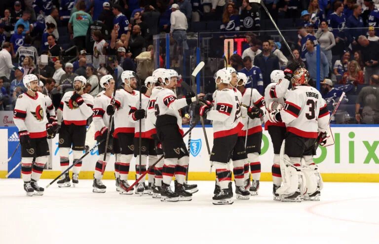 Ottawa senators final stretch sees them win