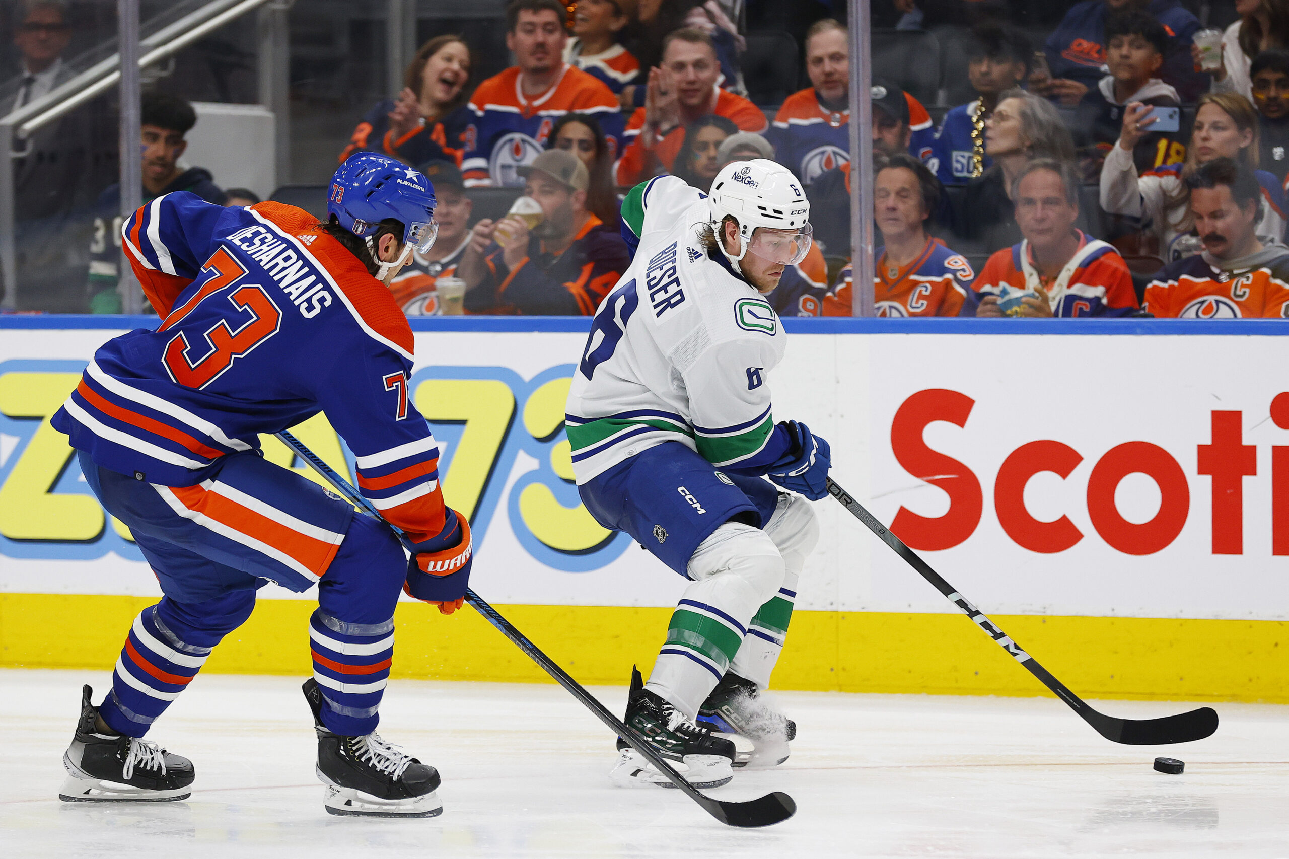 The Vancouver Canucks Veteran Winger is in Playoff Beast Mode
