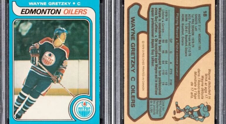 wayne gretzky rookie card