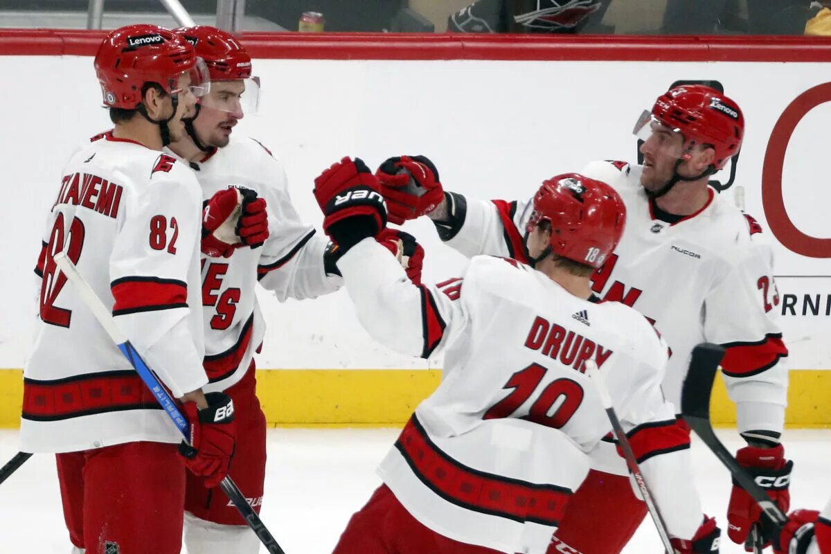 Carolina Hurricanes positions